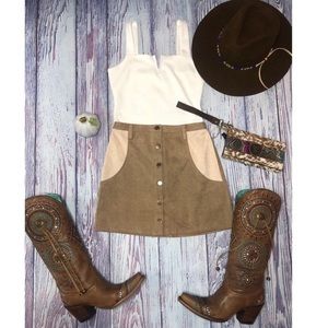 Tina Western Skirt